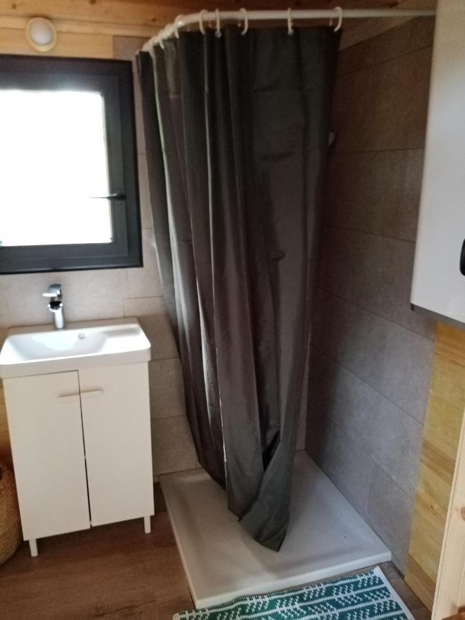 מלון Naujac-sur-Mer Tiny House Nouvelle Annonce Boho Ocean מראה חיצוני תמונה