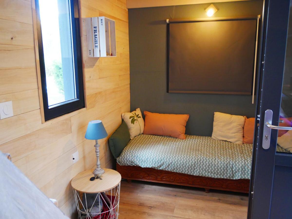 מלון Naujac-sur-Mer Tiny House Nouvelle Annonce Boho Ocean מראה חיצוני תמונה