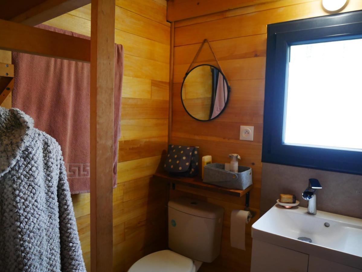 מלון Naujac-sur-Mer Tiny House Nouvelle Annonce Boho Ocean מראה חיצוני תמונה